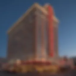 Exterior view of Bally's Atlantic City showcasing its iconic architecture