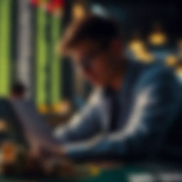 In-Depth Betting Analysis A professional analyzing betting statistics