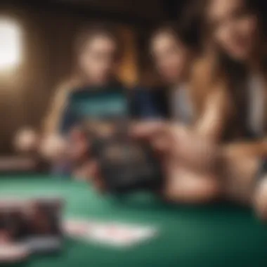 Distinctive Features Enhancing Poker Experience Unique features of mobile poker games displayed