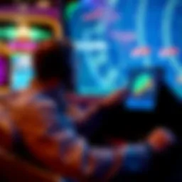 User navigating the BetMGM app interface