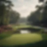 A picturesque view of Augusta National Golf Club during The Masters