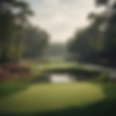 A picturesque view of Augusta National Golf Club during The Masters