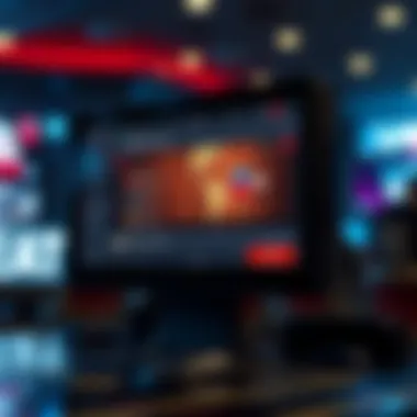 Innovative Betting Options for the Tournament A digital interface showcasing betting options for March Madness