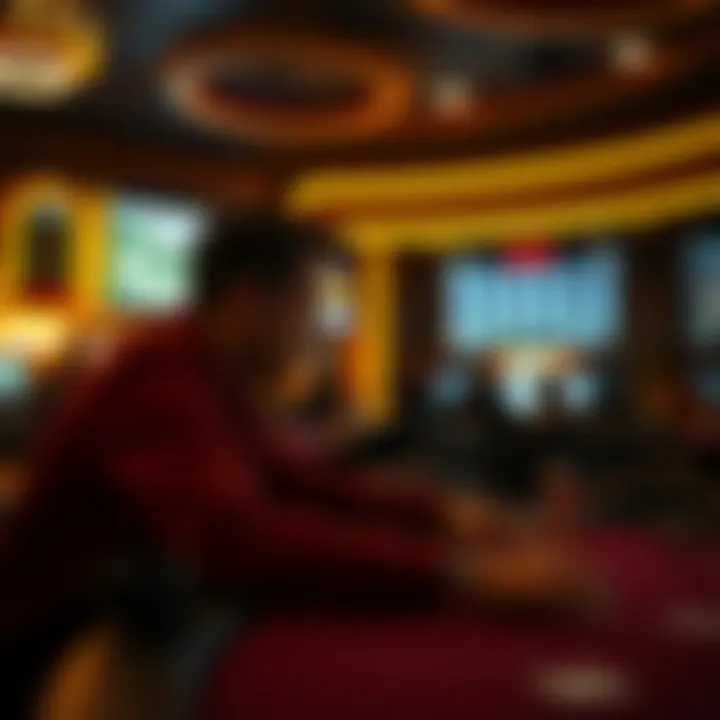 Visual representation of consumer engagement with sports betting