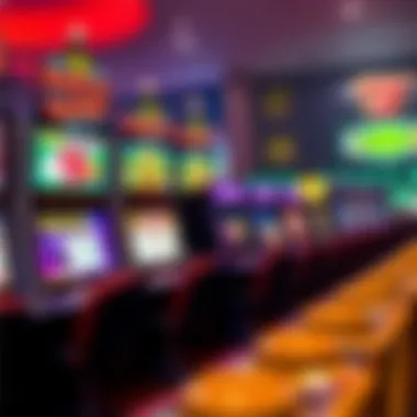 Vibrant casino-themed graphics showcasing various free slot games