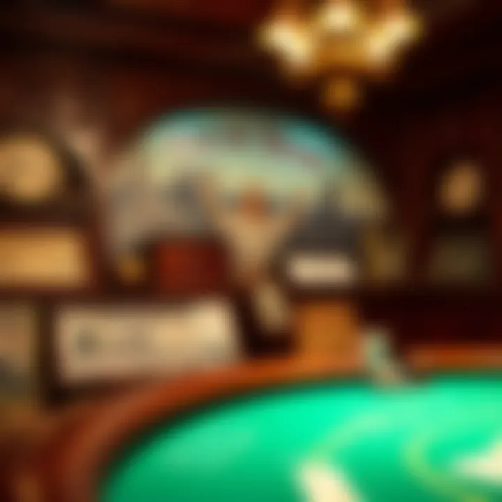 Historic memorabilia displayed in Caesars Room reflecting its rich heritage