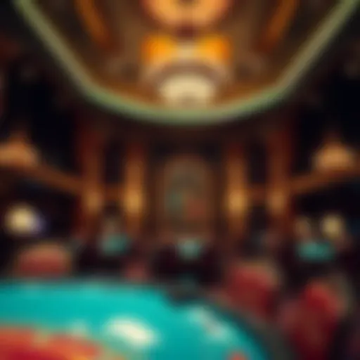 Luxurious interior design of Caesars Room showcasing opulent decor