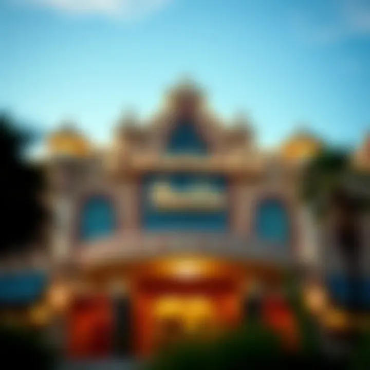 Exterior view of Colorado Belle Casino showcasing its unique architecture