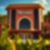 Exterior view of Miccosukee Casino Resort showcasing its architectural elegance