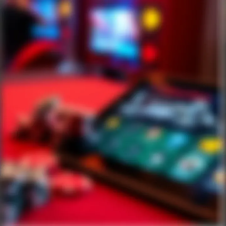 Highlighting Key Features of PokerStars Tablet showcasing PokerStars features