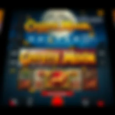 Detailed view of Coyote Moon symbols and paytable