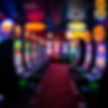 An immersive slot machine display showcasing vibrant graphics and engaging themes