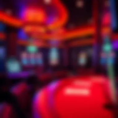 Interior of APlay Club highlighting unique gaming options