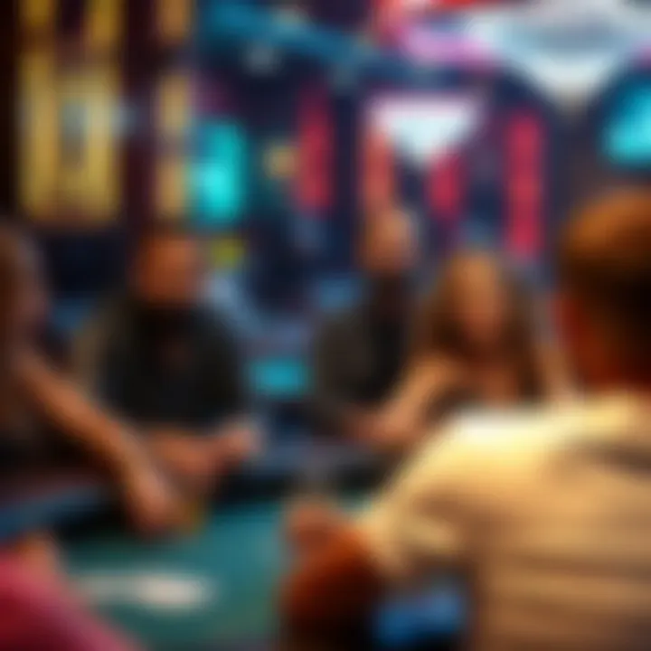 Social gathering at APlay Club reflecting the diverse clientele