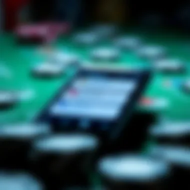 Illustration of a smartphone with notifications