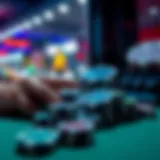 Illustration showcasing various mobile apps