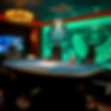 Digital Blackjack Table Experience A captivating digital blackjack table setup on a PC screen