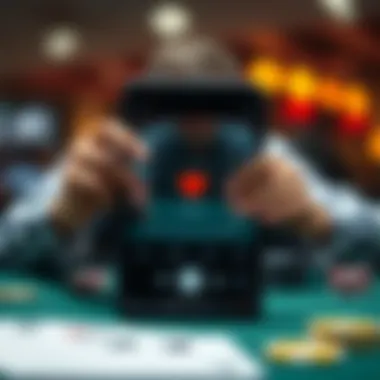 Robust Security Features Security features displayed on a poker app