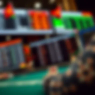 A visual representation of betting odds displayed on different platforms