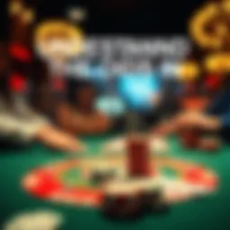 Graphical representation of blackjack odds