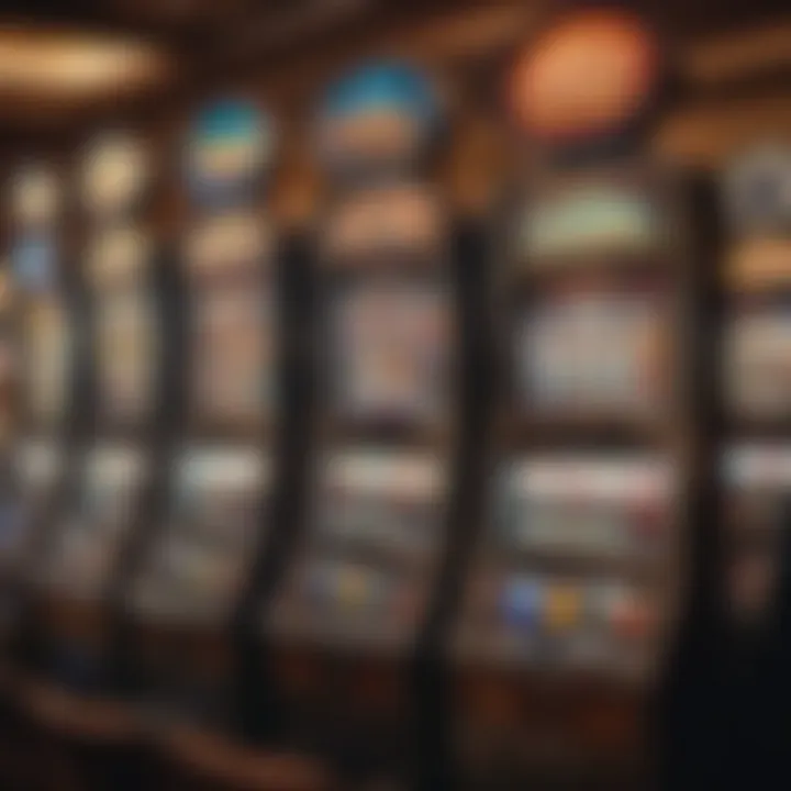 Variety of slot machines available at Coconut Creek Casino
