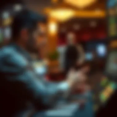 Strategic Analysis for Double Win Slots Player analyzing strategies for Double Win slots