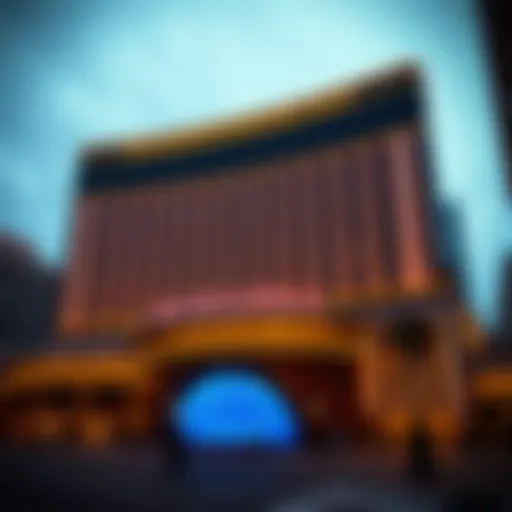 Exterior view of Encore Boston Harbor showcasing its grandeur