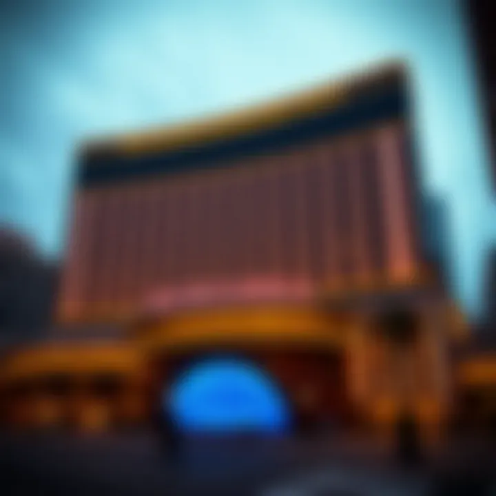Exterior view of Encore Boston Harbor showcasing its grandeur
