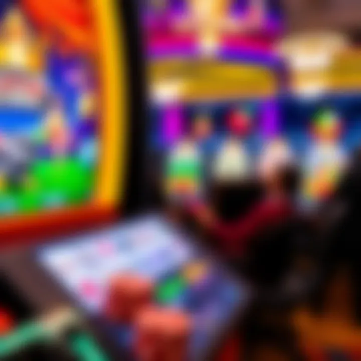 Vibrant Casino Game Interface A captivating casino game interface showcasing vibrant graphics and engaging gameplay.