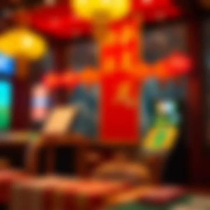 Cultural Significance of Chinese Symbols An illustration showcasing the cultural significance of symbols used in Chinese slot games.