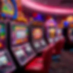 An array of vibrant Chinese-themed slot machines featuring traditional symbols.