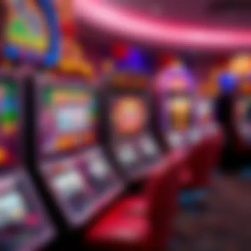 An array of vibrant Chinese-themed slot machines featuring traditional symbols.