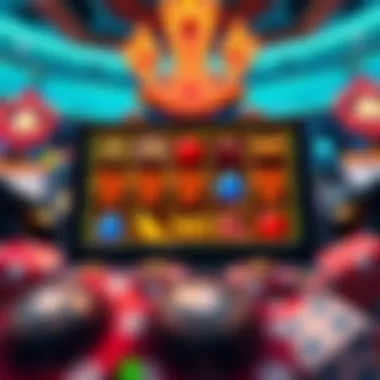 Visually captivating graphics and animations in a slot game