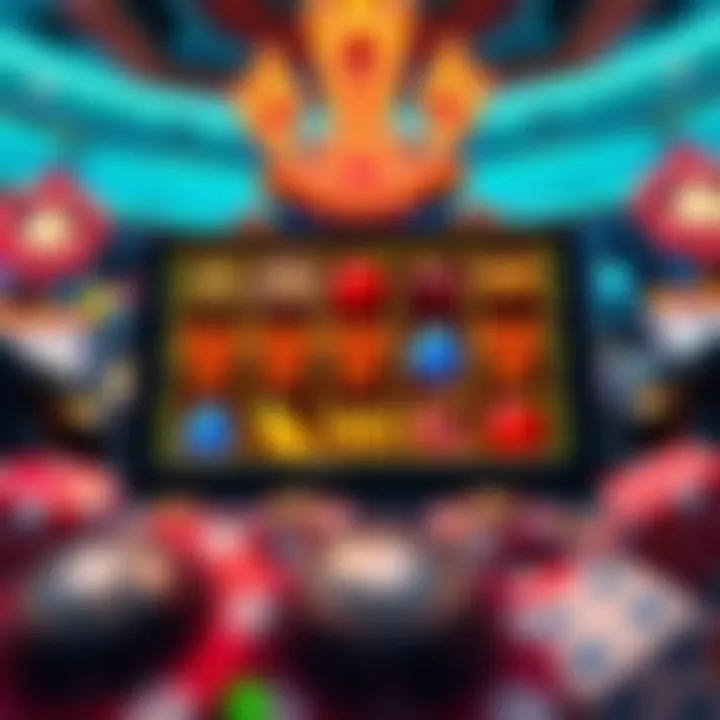 Visually captivating graphics and animations in a slot game