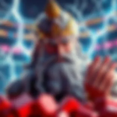 The Mighty Zeus in Action Zeus surrounded by thunderbolts in a vibrant slot game