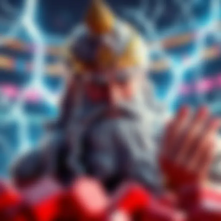 The Mighty Zeus in Action Zeus surrounded by thunderbolts in a vibrant slot game