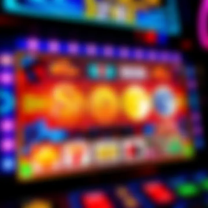 Visual depiction of a vibrant slot machine interface featuring Sun and Moon themes.