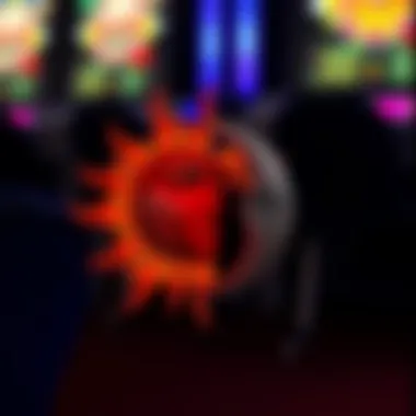 Artistic representation of Sun and Moon symbols intertwined, showcasing their significance in gaming.