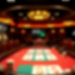 An overview of Jacks or Better video poker table layout