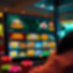 A vibrant online casino interface showcasing various no deposit games