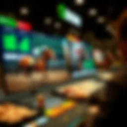 A digital horse racing betting platform interface