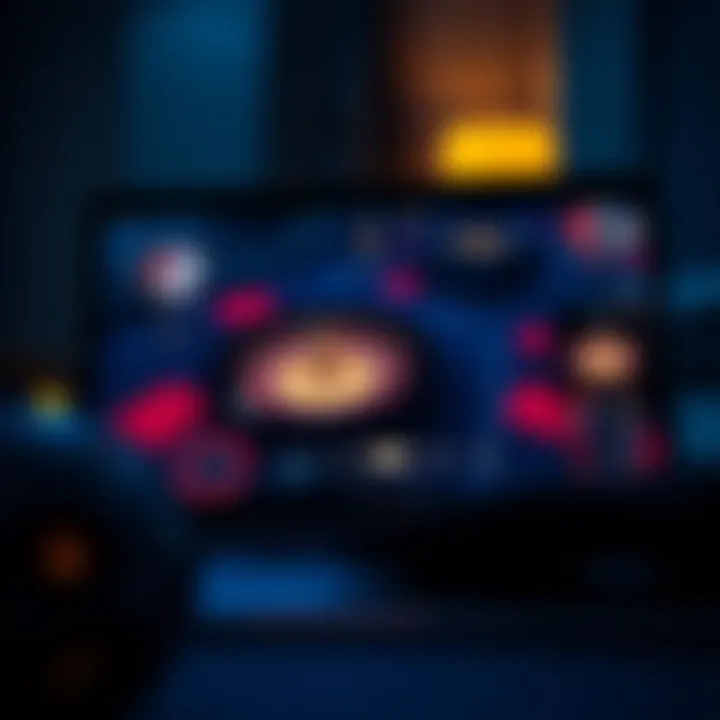 A laptop screen displaying an engaging online roulette game interface