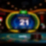 An engaging online gaming interface for Spanish 21