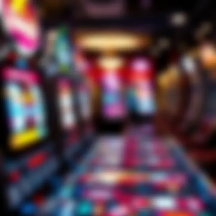 A visual comparison of traditional slot machines and pinball slots, highlighting their unique features