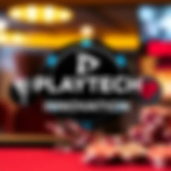 Playtech Innovation Logo Playtech logo showcasing innovation in gaming