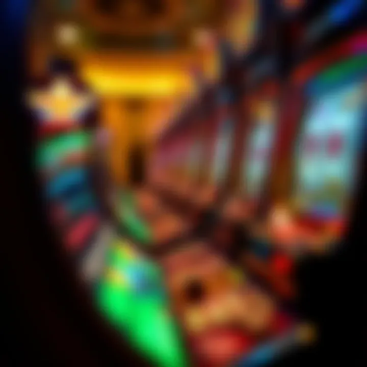 A captivating image symbolizing randomness in online slot machines, illustrating the unpredictability of outcomes.