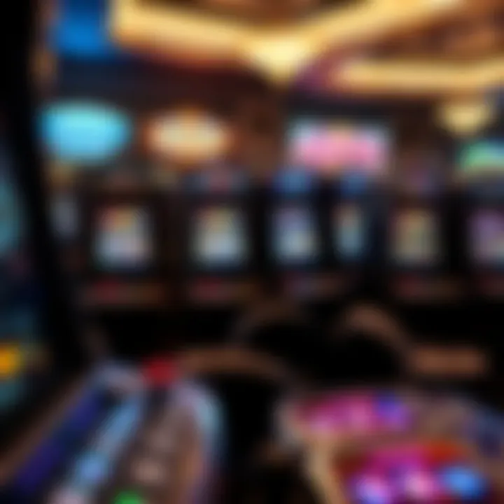An engaging visual representation of various types of slot machines highlighting their unique features.