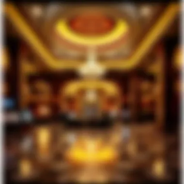 Welcoming Lobby of Showboat Casino Hotel Beautifully designed lobby area that welcomes guests