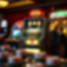 A vintage slot machine showcasing the evolution of gaming technology.