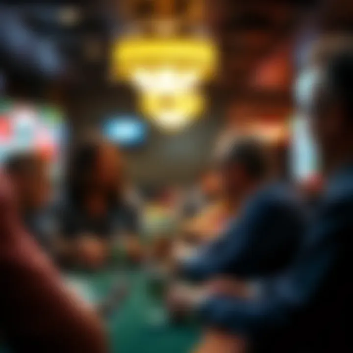 Betting Strategies in South Carolina A group of individuals discussing sports betting strategies